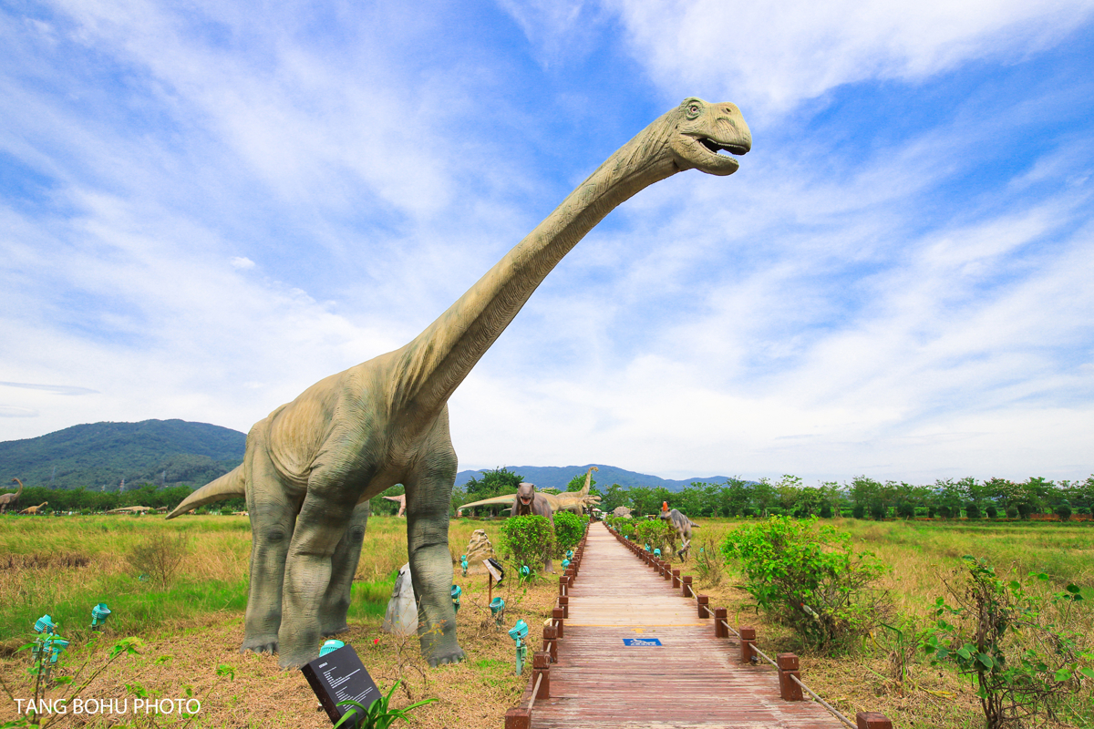 Life-sized T-Rex replica