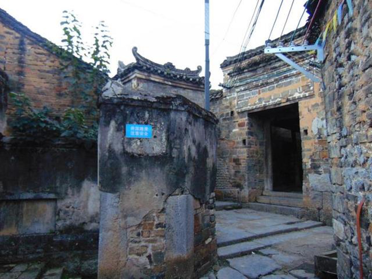 Well behind the wall