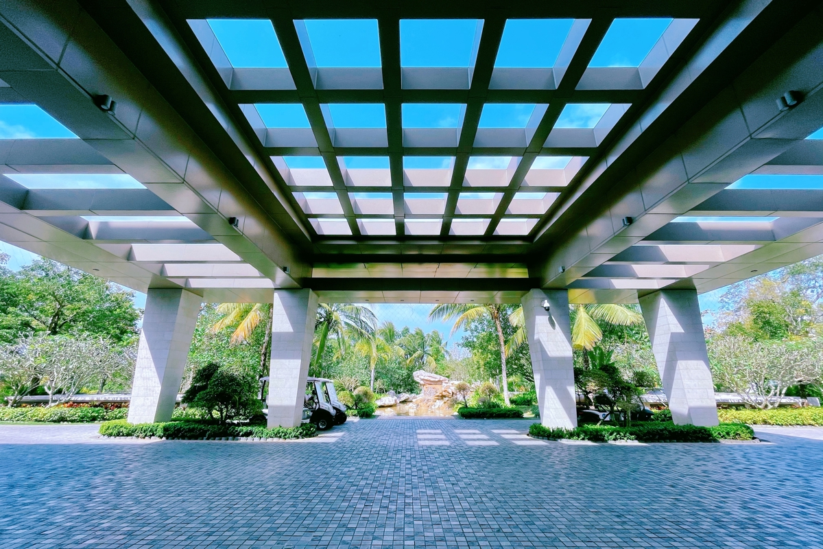 Resort gardens and tropical landscaping