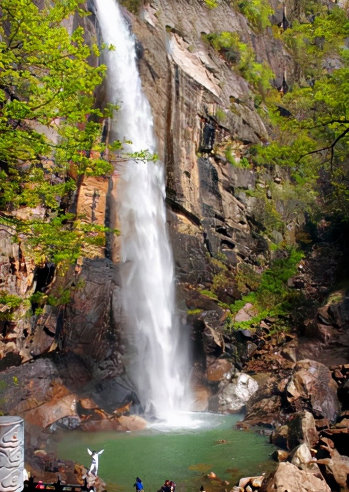 Spectacular sea of clouds