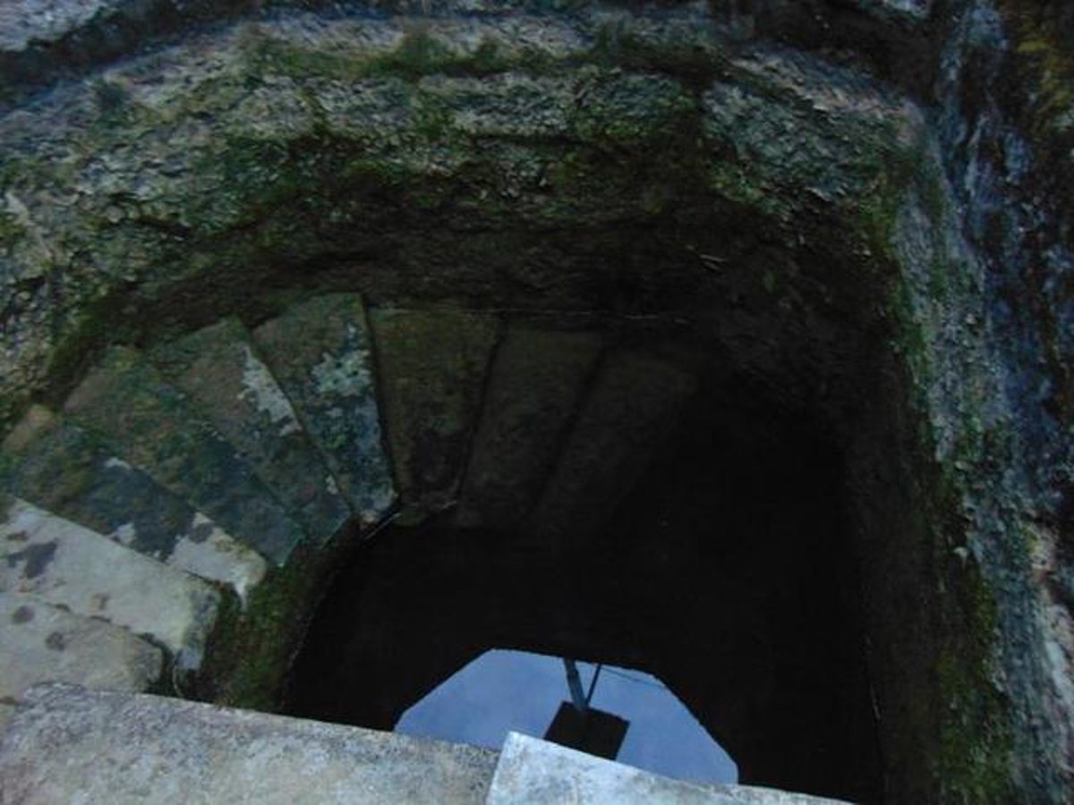 Taiji Well spiral steps