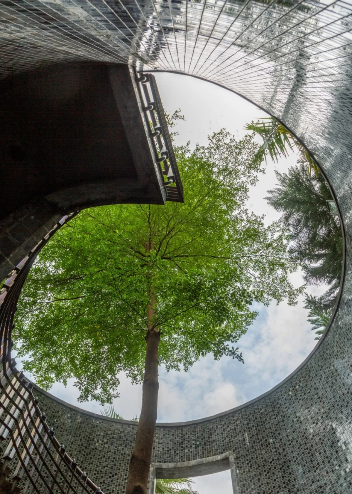 Iconic spiral staircase