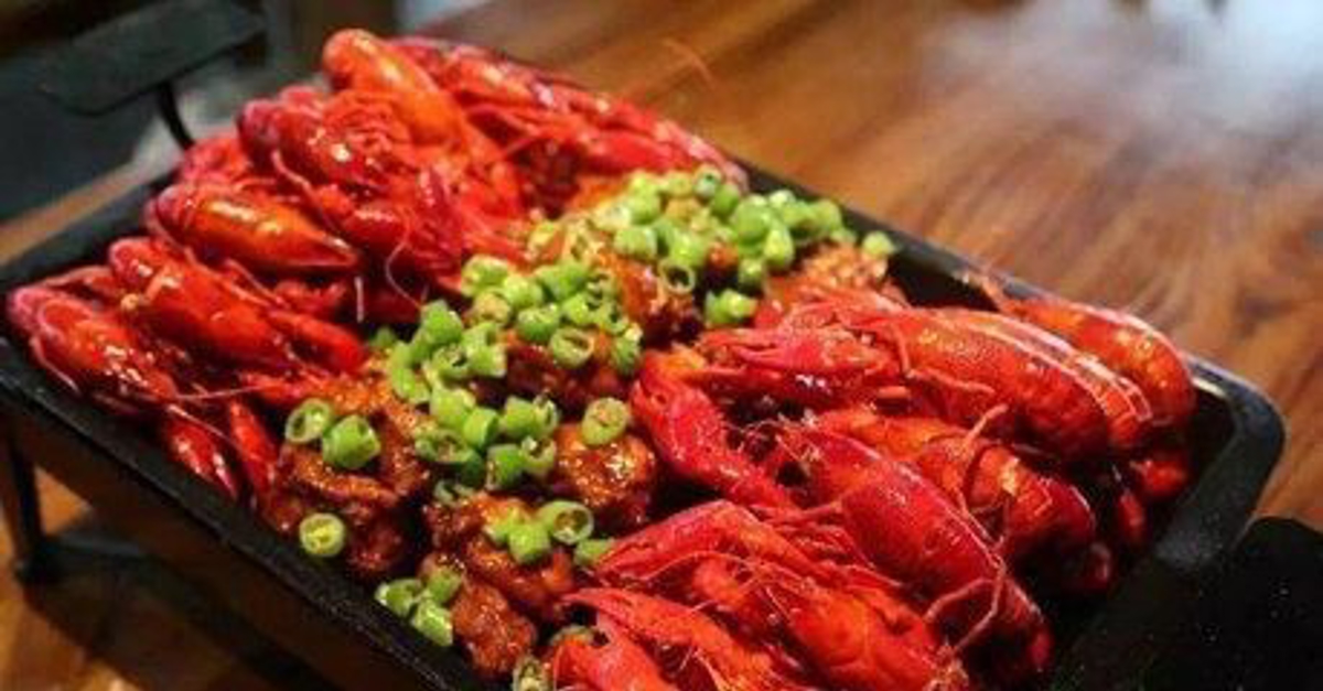 Spicy Crayfish close-up