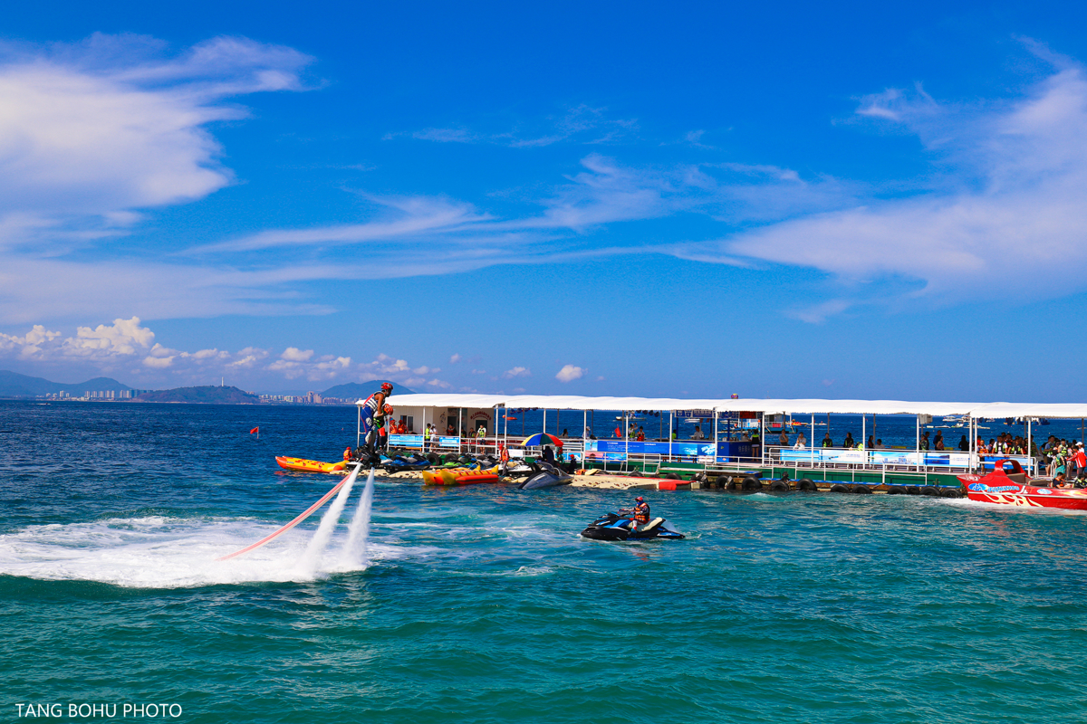 Wuzhizhou Island pier
