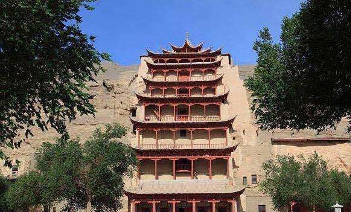 Mogao Caves exterior