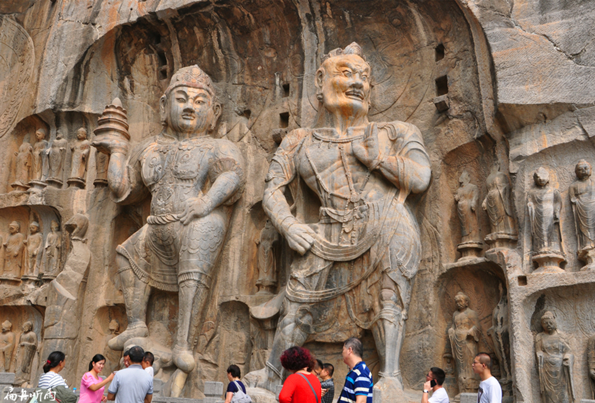 Stone carvings at Longmen