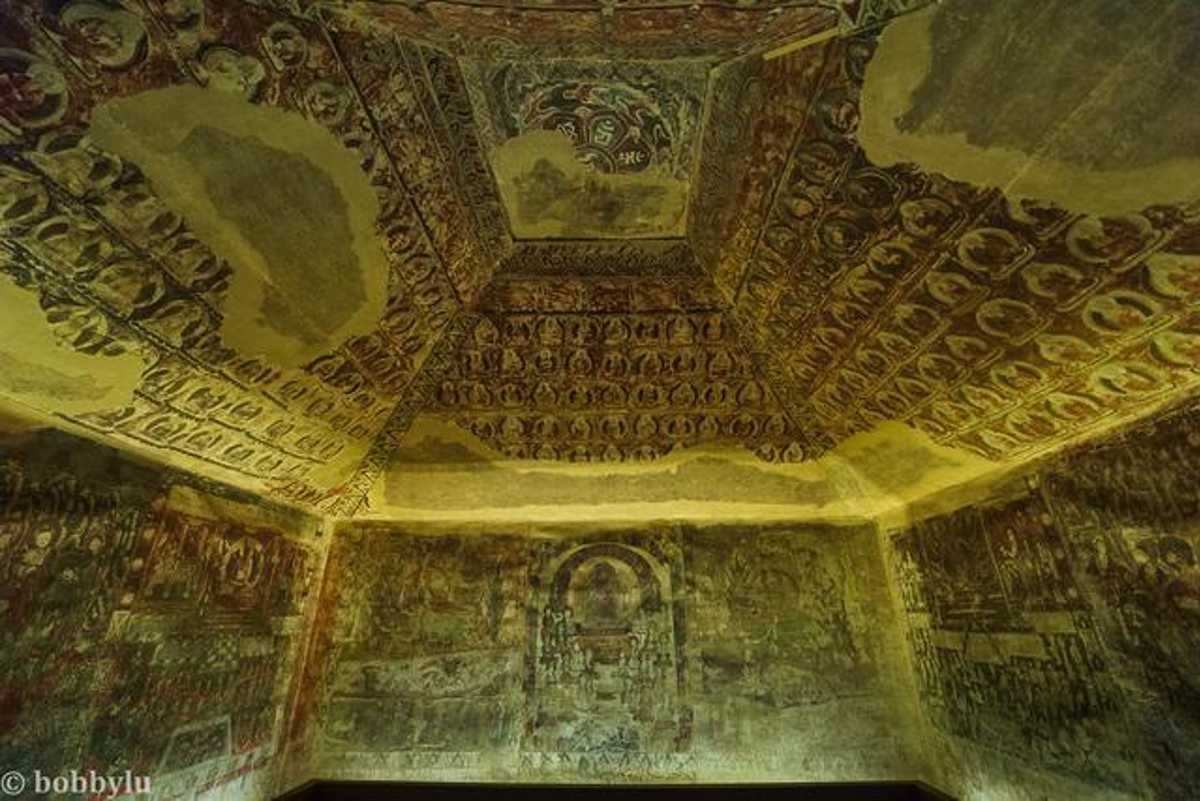 Cave temple entrance