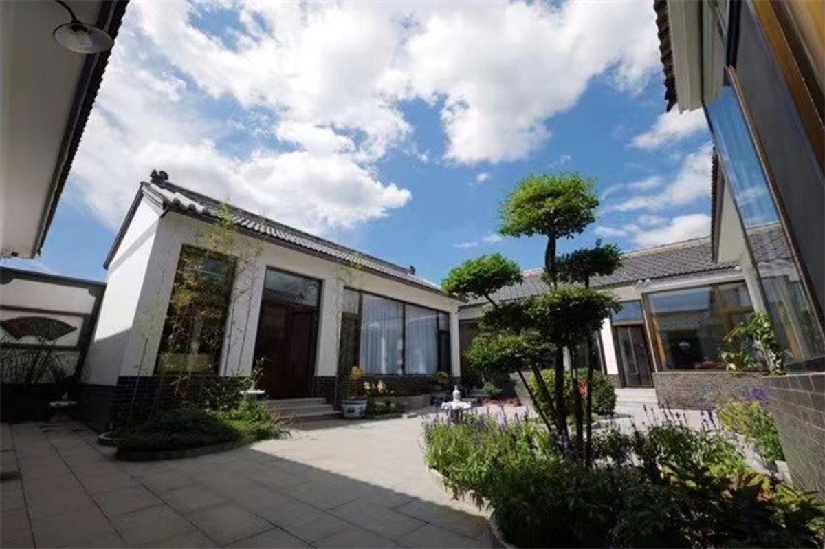 Traditional courtyard