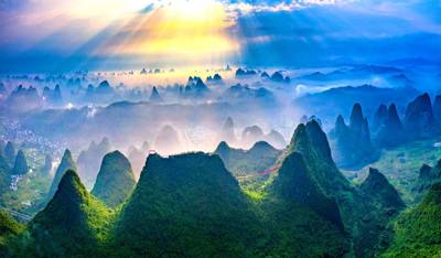 Yangshuo Ruyi Peak Cable Car Scenic Area