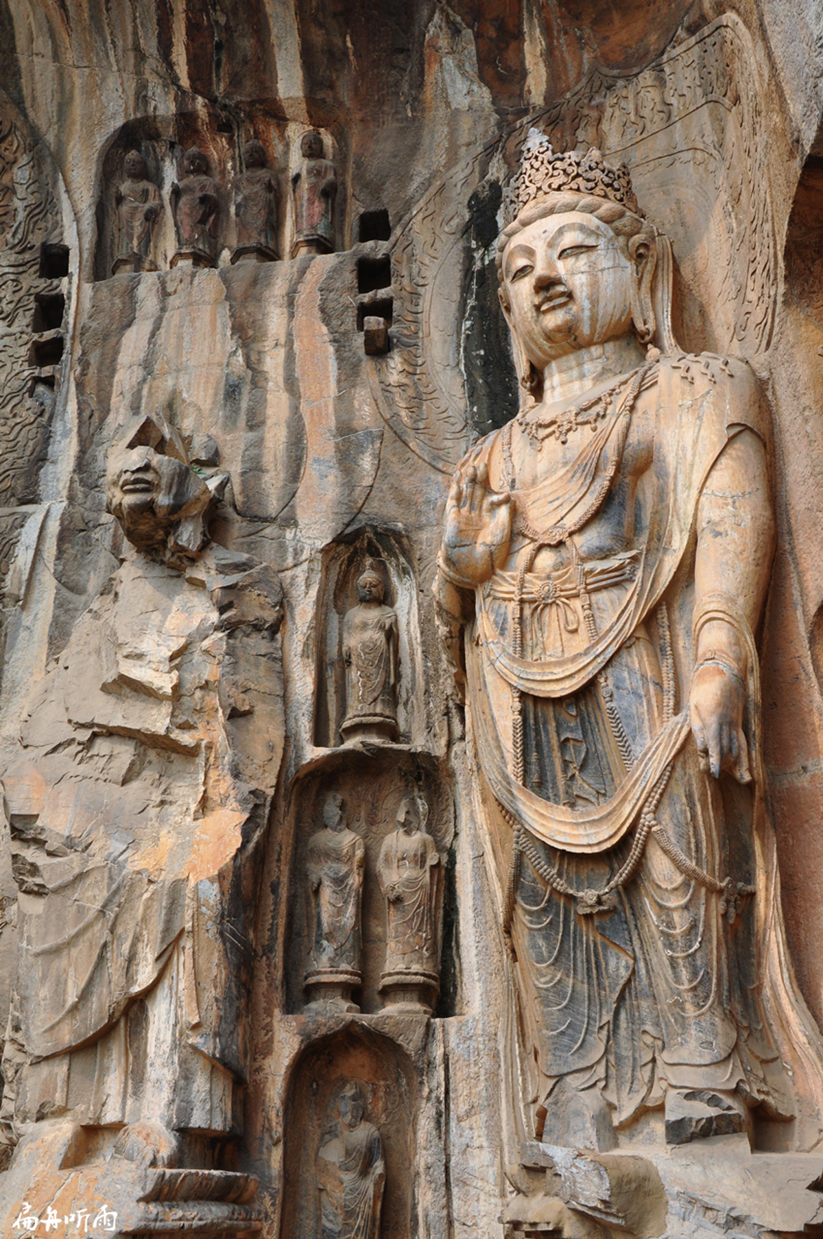 Temple architecture details