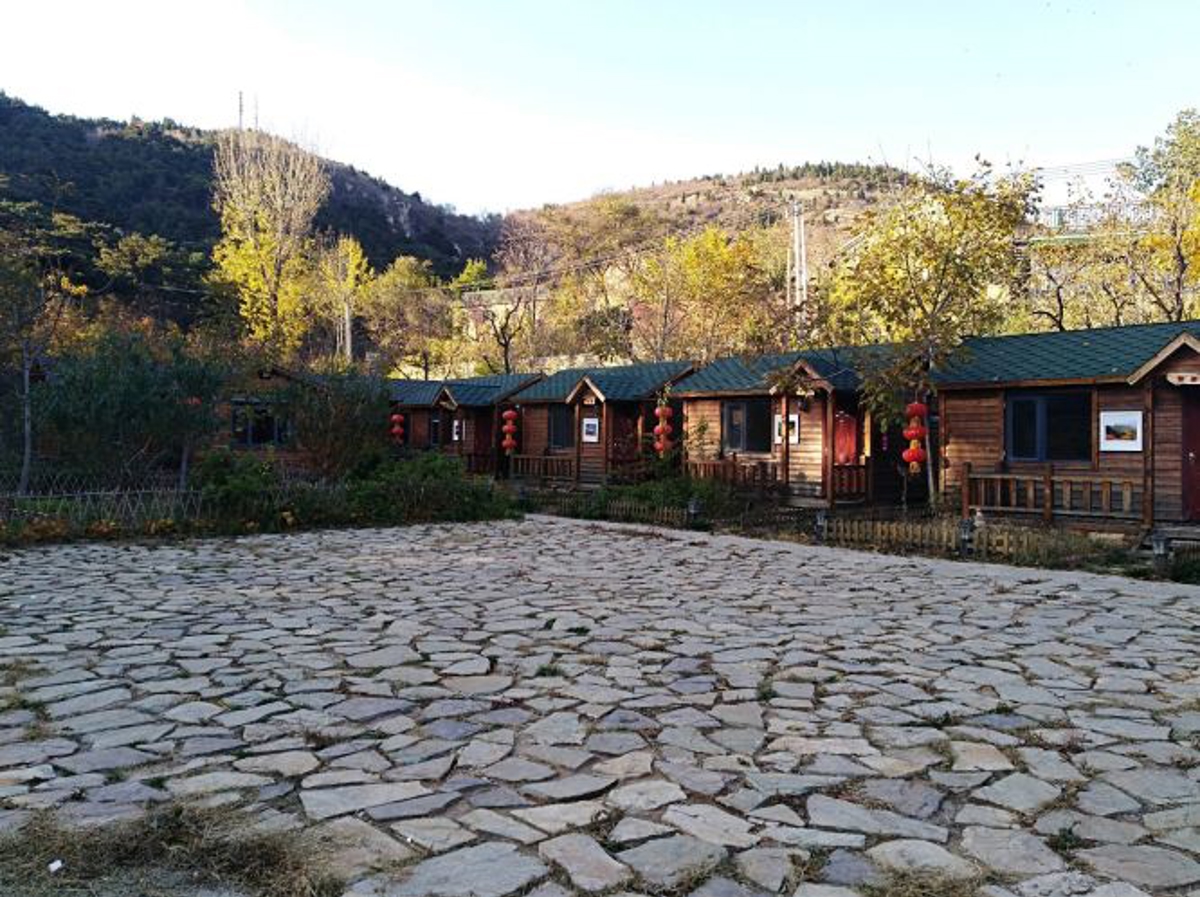 Stone village scenery