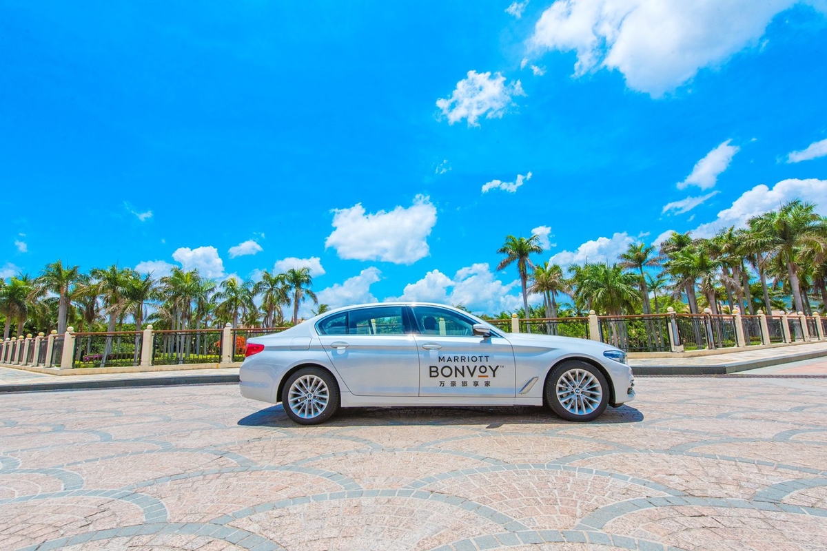 Marriott Yalong Bay entrance