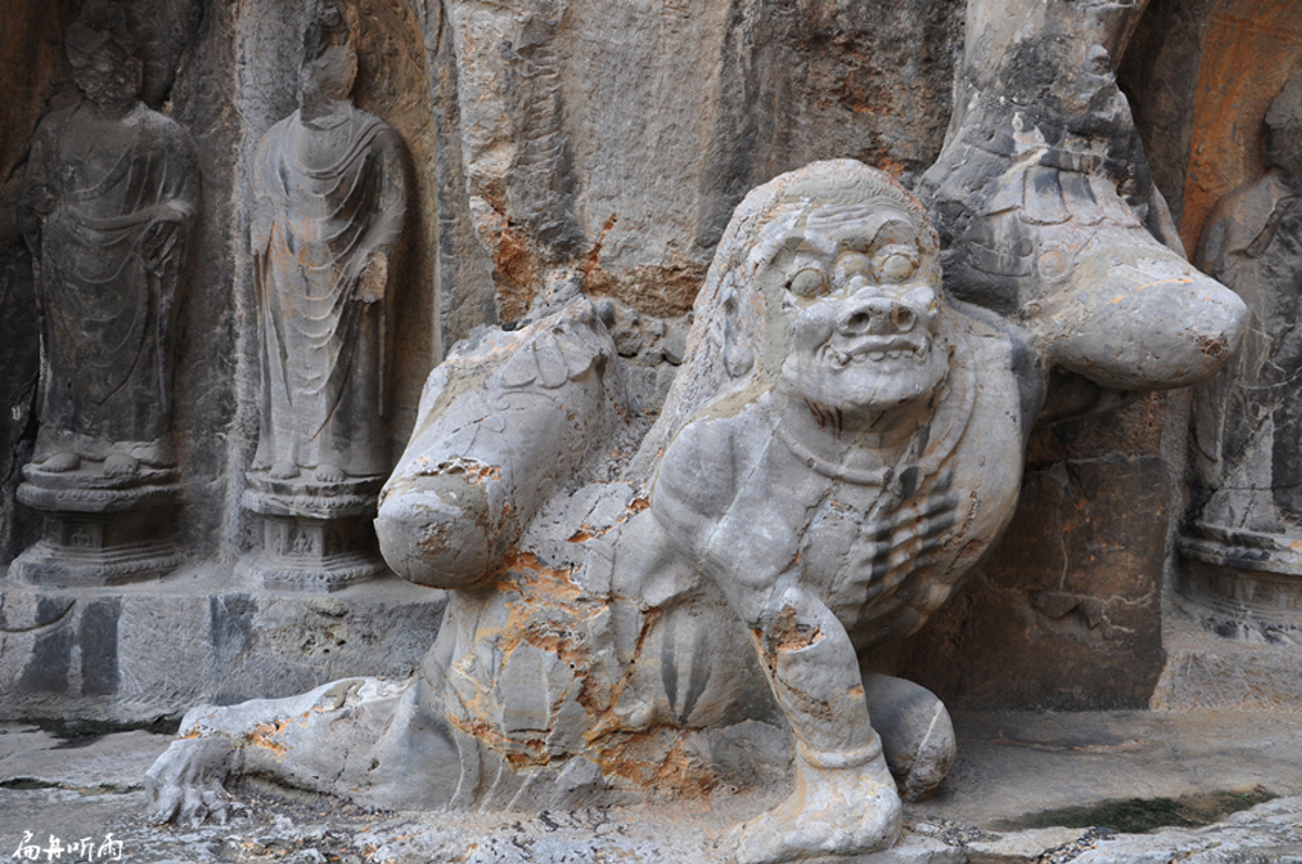 Detailed stone carvings