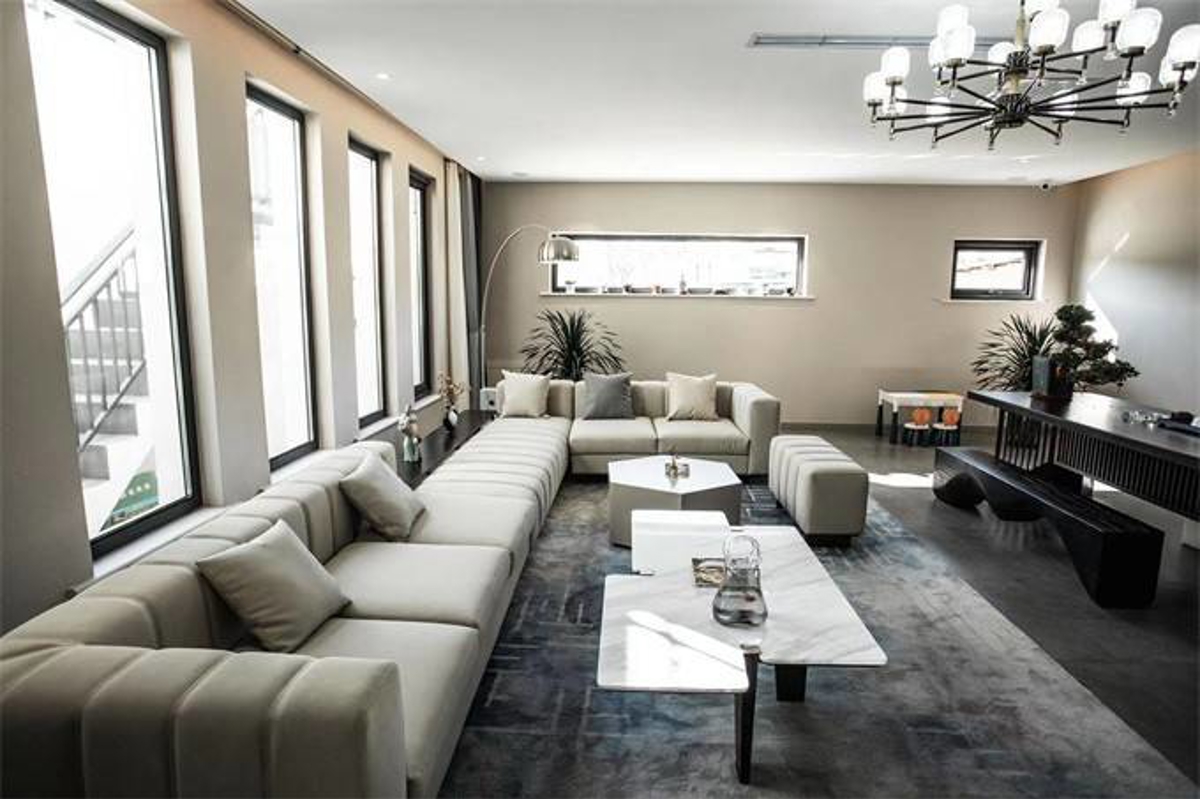 Common area for tea and relaxation