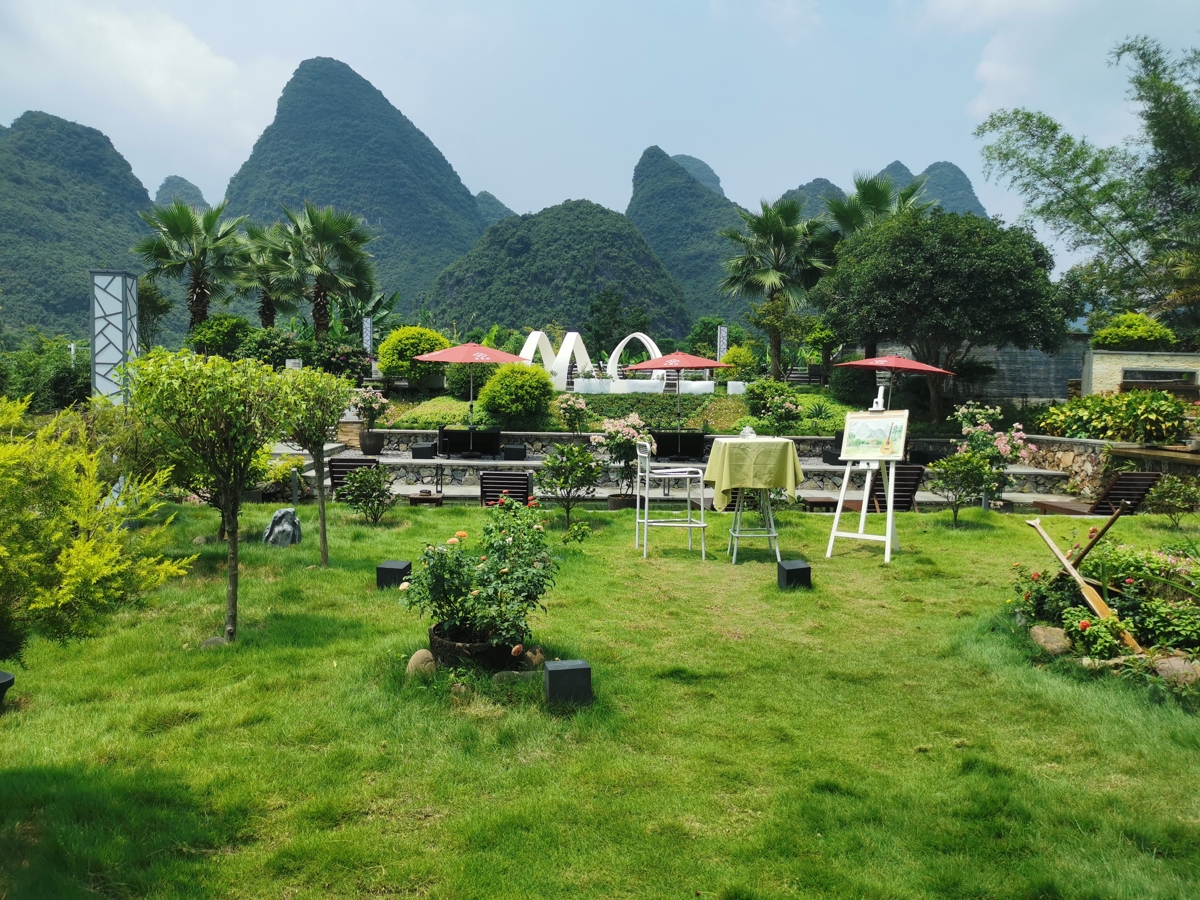 Riding Along Yulong River