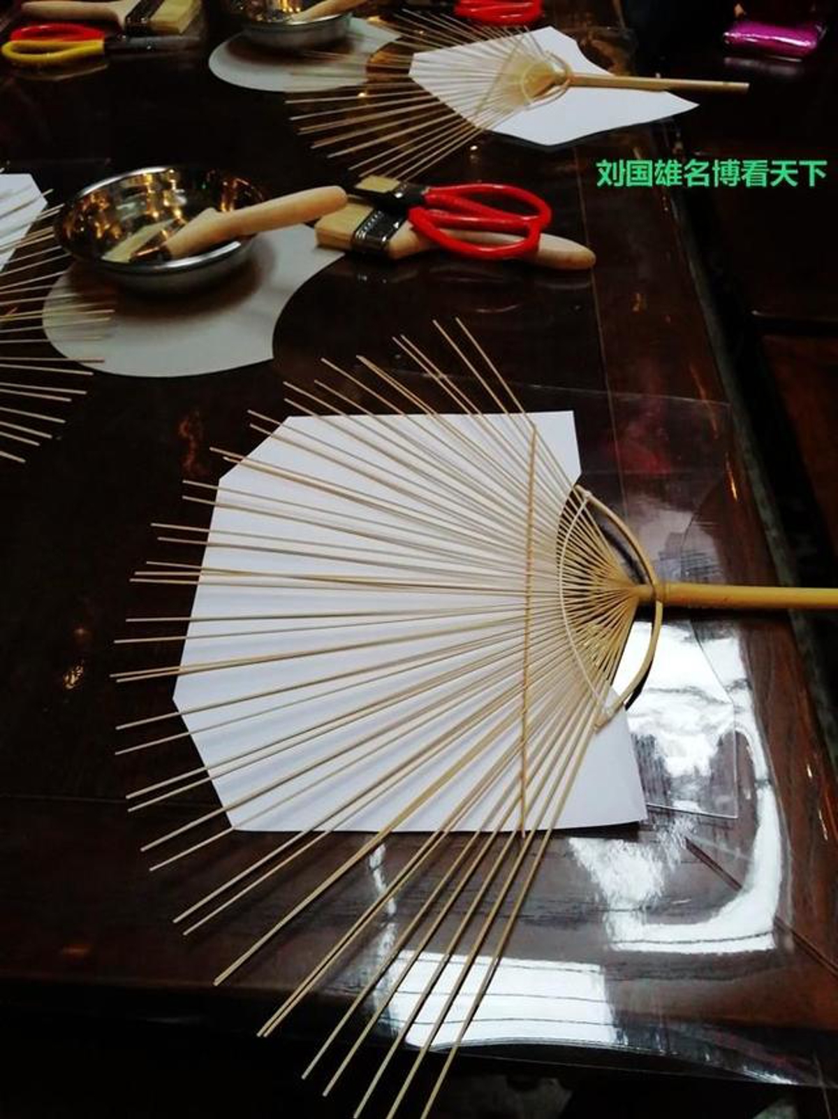 Pre-made bamboo frames