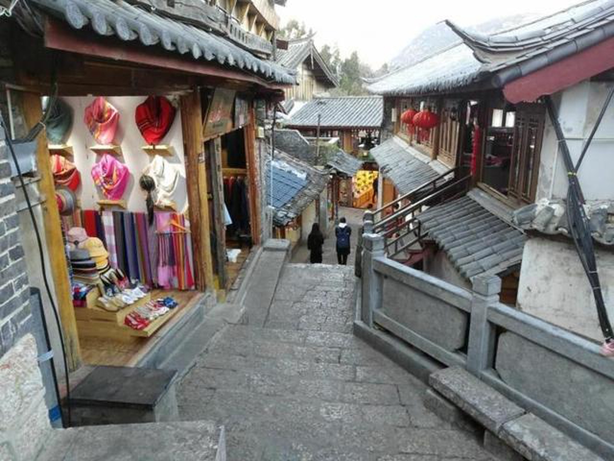 Lijiang stone steps