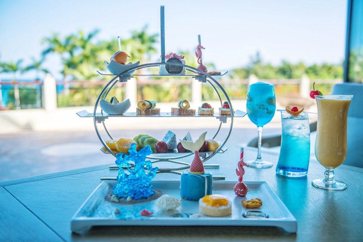 Ocean-themed afternoon tea