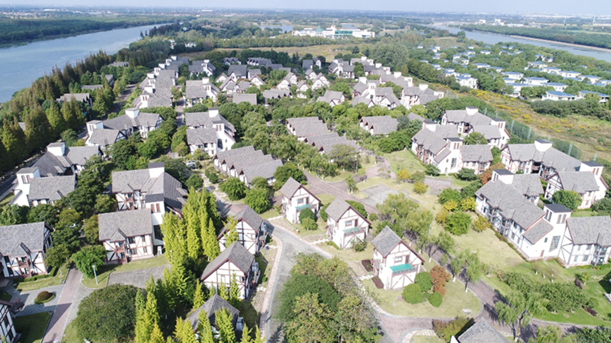 Sun Island landscape