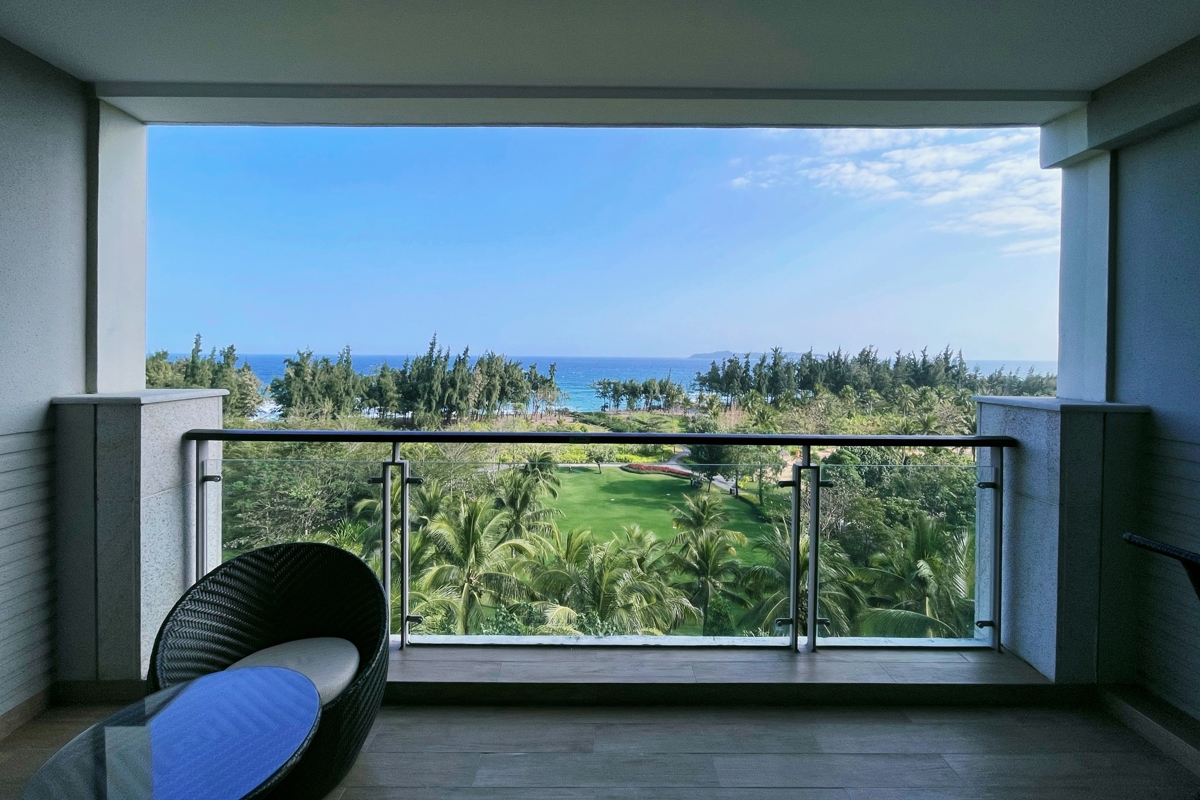 Spacious bedroom interior