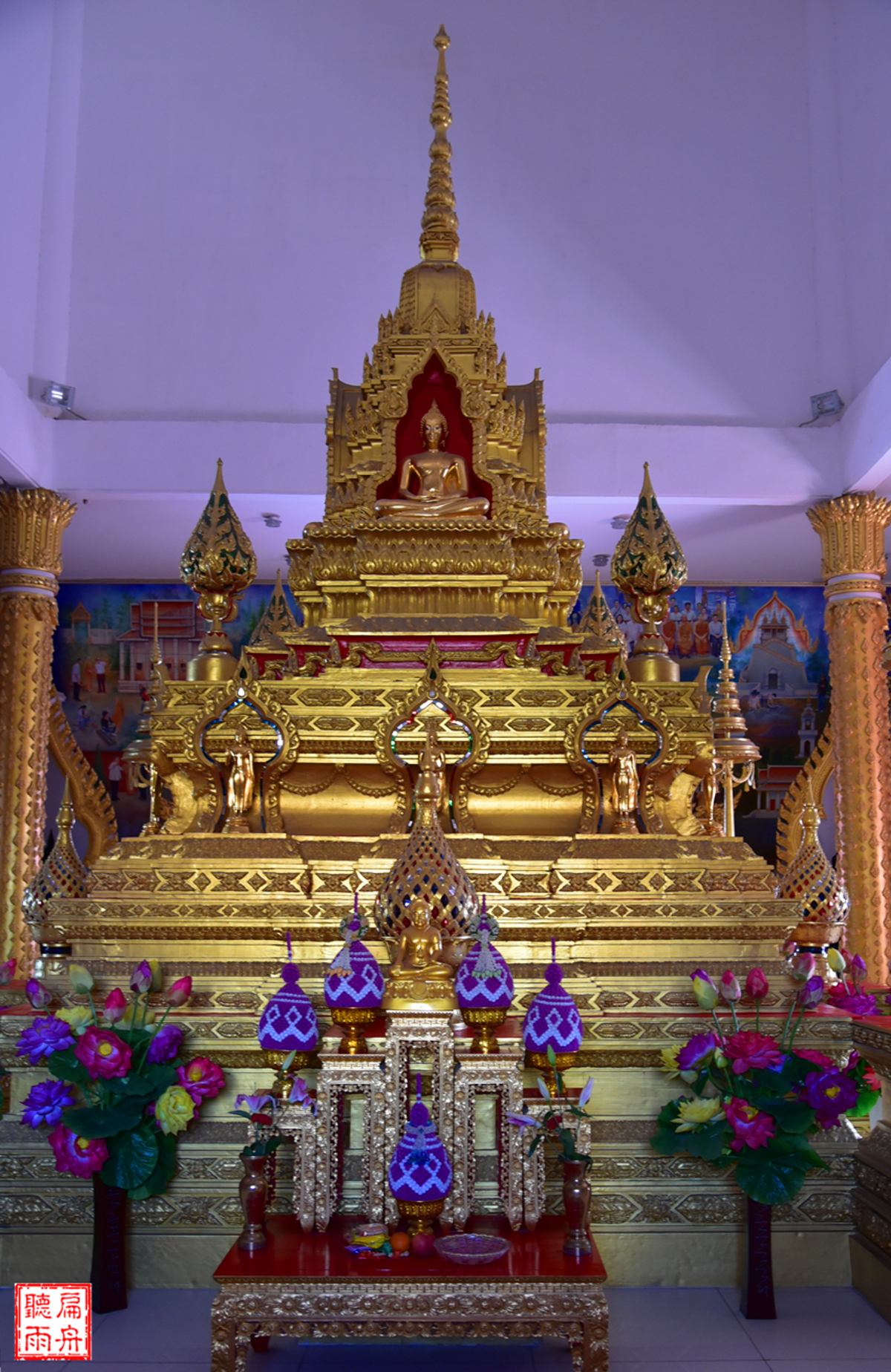 Thai temple complex