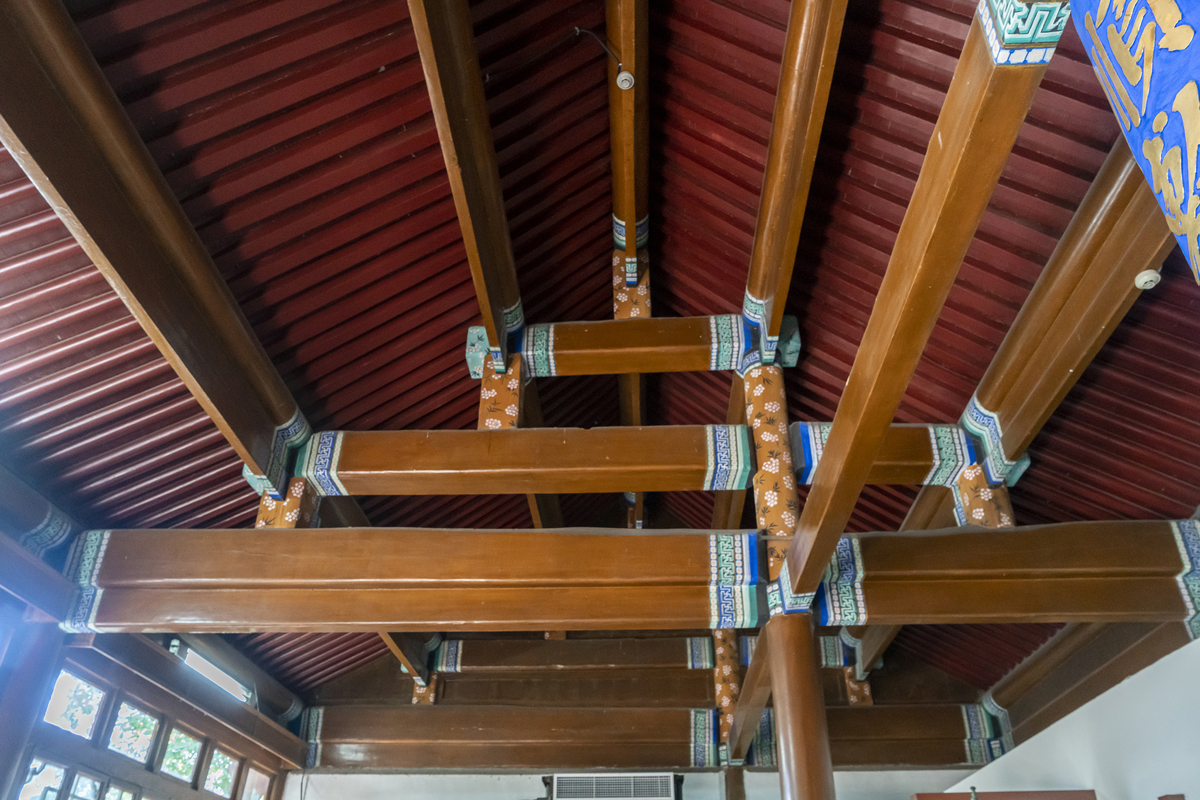 Interior of Ziwei Hall