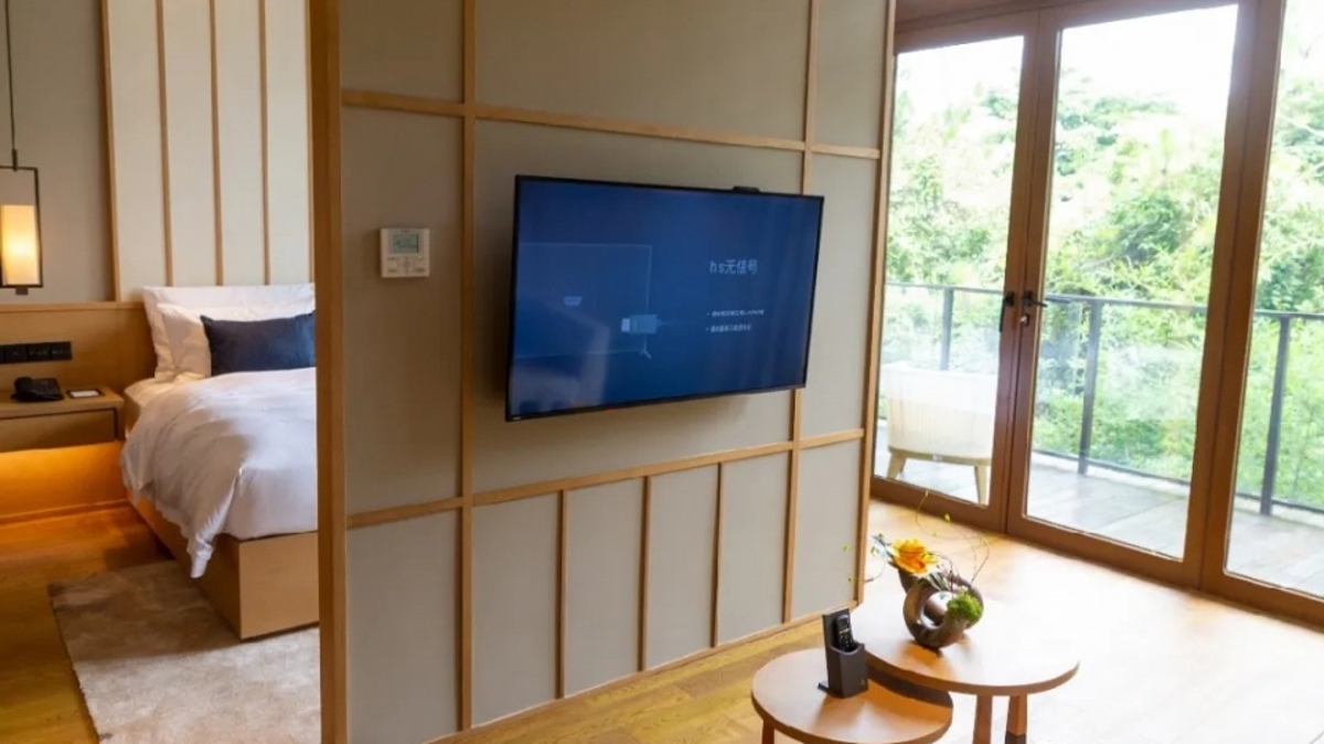 Serene natural surroundings