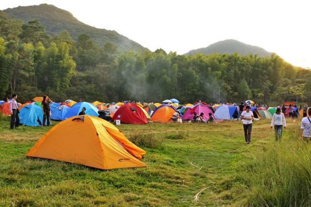 Yading camping base