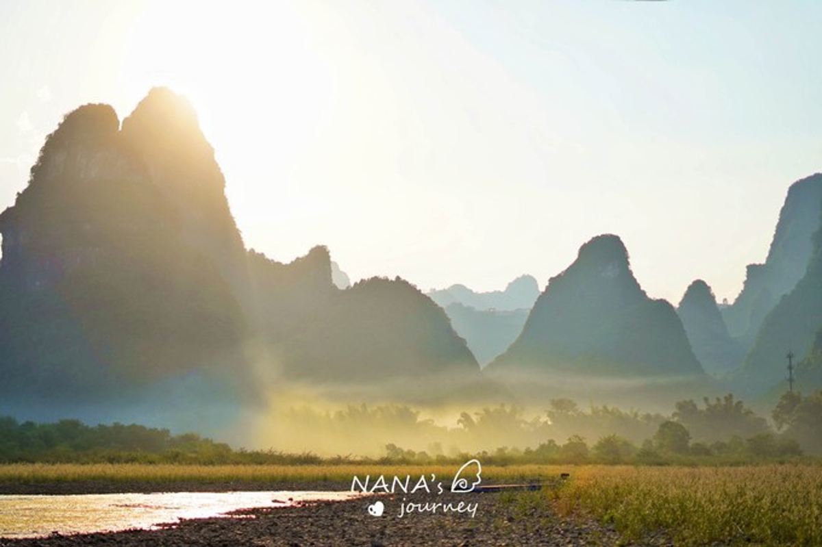 Li River at sunset