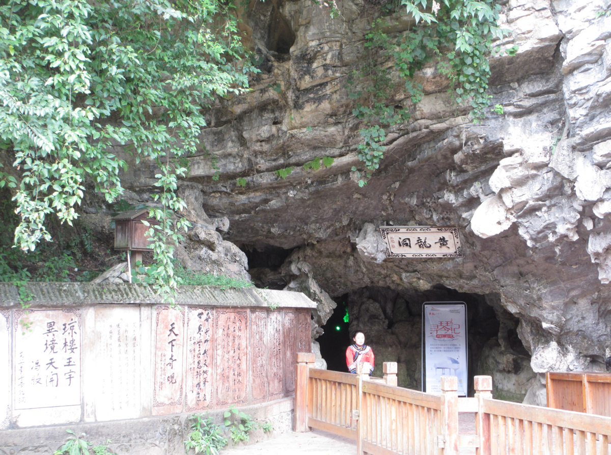 Stalactite formations
