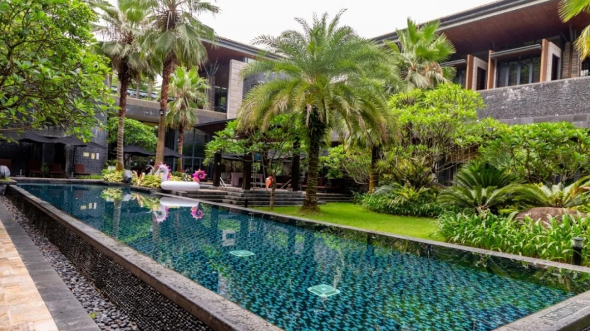 Swimming pool at Mulianzhuang