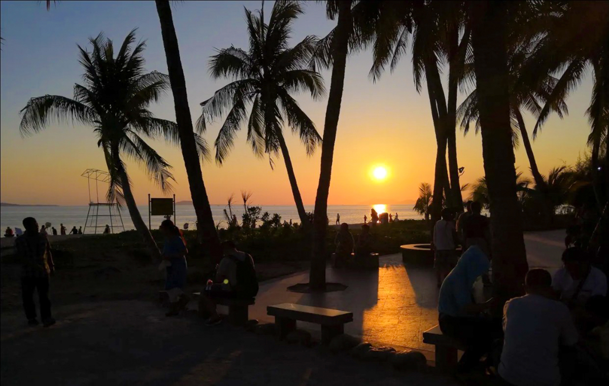 Sanya Bay sunset