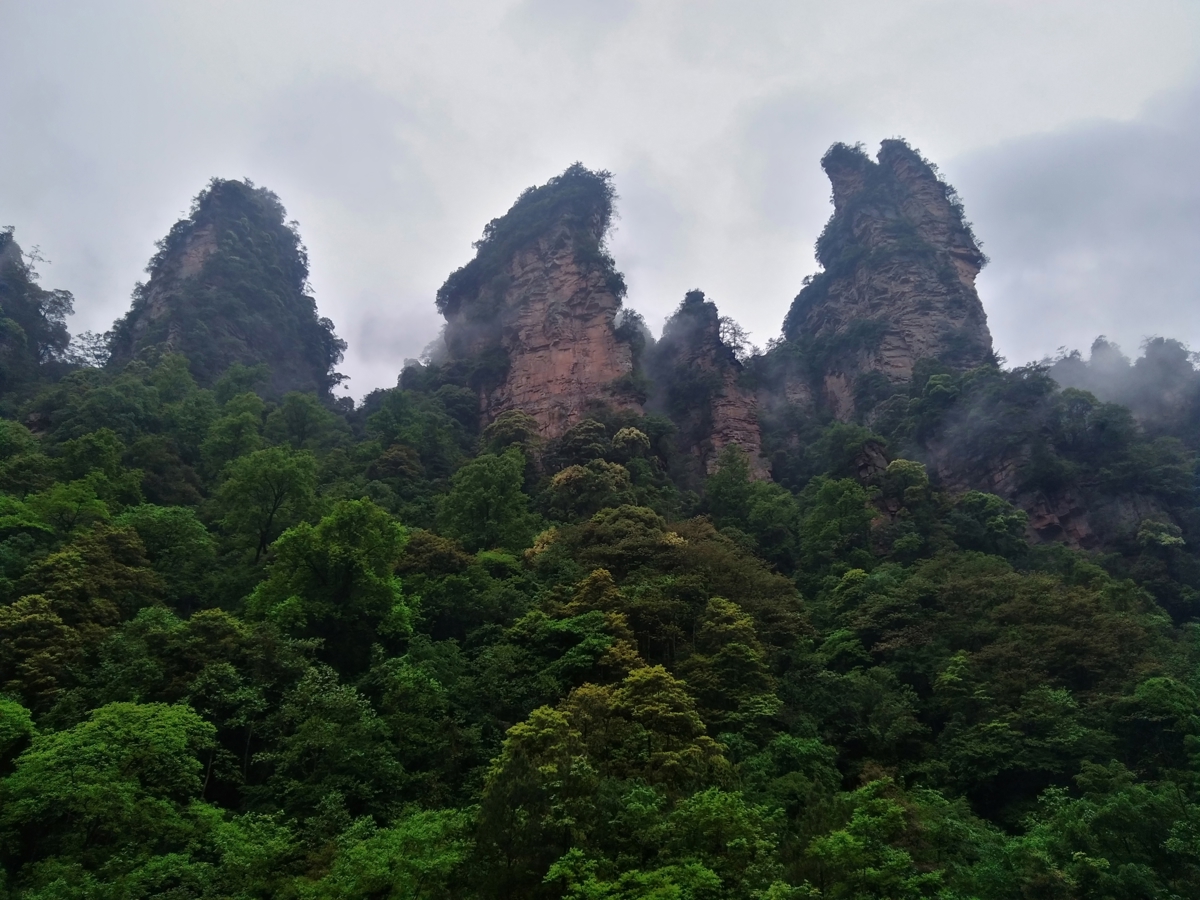 Zhangjiajie landscape