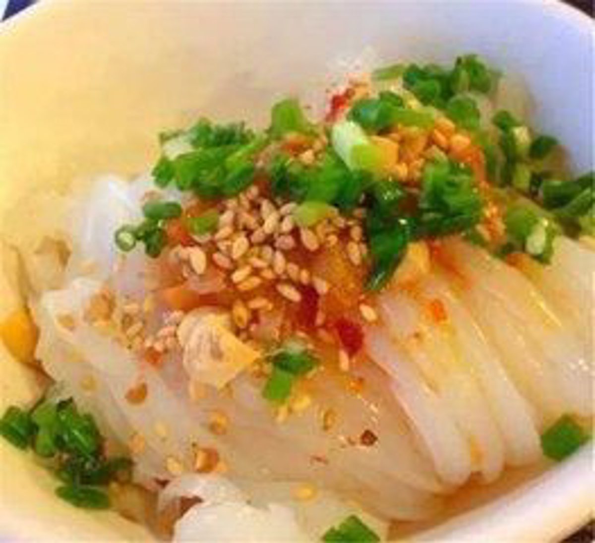 Scraped Jelly Noodles