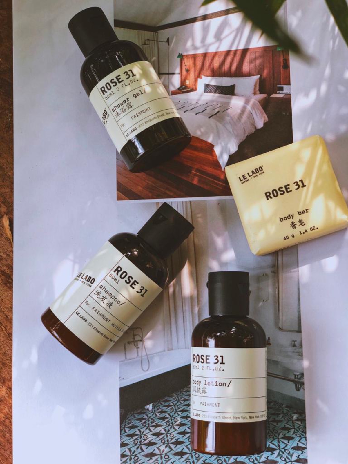 Le Labo amenities