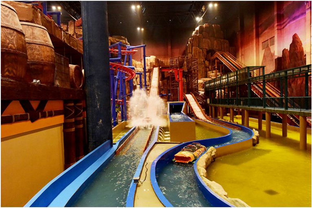 Eight Immortals Log Flume Ride