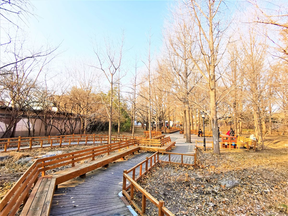 Strolling Through Taoran Pavilion