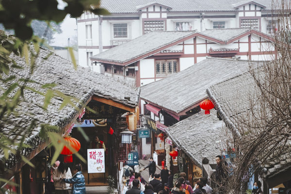 Ciqikou Ancient Town & Gele Mountain National Forest Park Red Education Day Tour