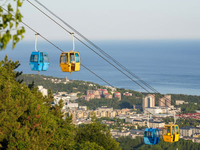 Haida Cable Car at Dalian Forest Zoo