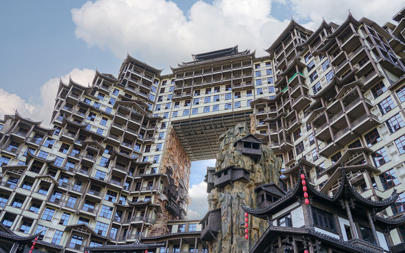 Zhangjiajie Qishier Qilou (Seventy-Two Wonders Towers)