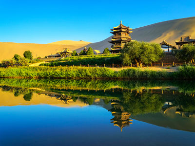 Mingsha Mountain & Crescent Lake