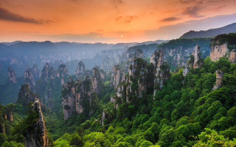 Zhangjiajie Grand Canyon