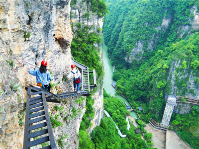 Zhangjiajie Grand Canyon Scenic Area (Glass Bridge)