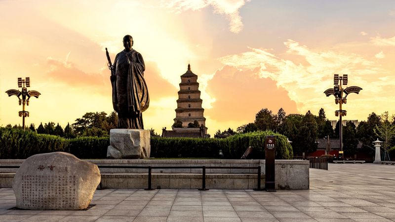 South Square of the Giant Wild Goose Pagoda