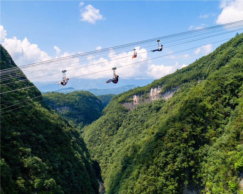 Zhangjiajie Grand Canyon Scenic Area (Glass Bridge)