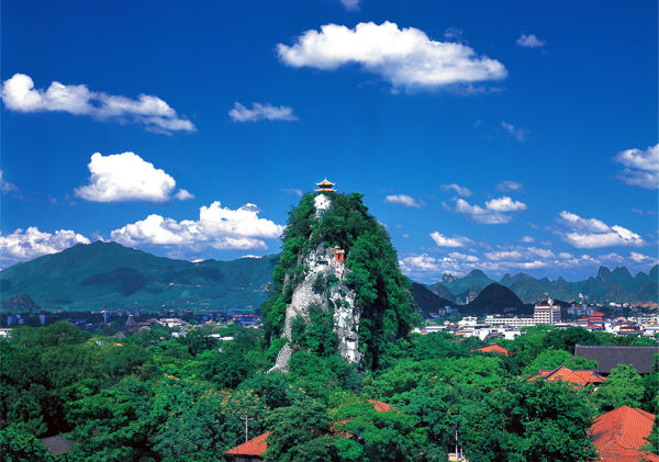 Guilin Karst Highlights: Solitary Beauty Peak & Zhengyang Pedestrian Street Day Tour