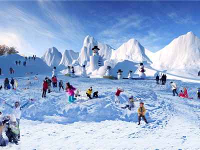 Harbin Sun Island Snow Sculpture Expo