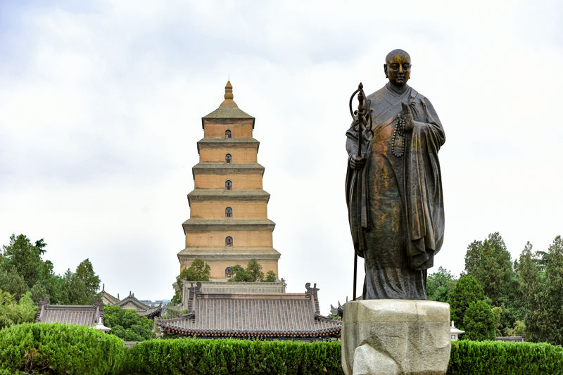 South Square of the Giant Wild Goose Pagoda